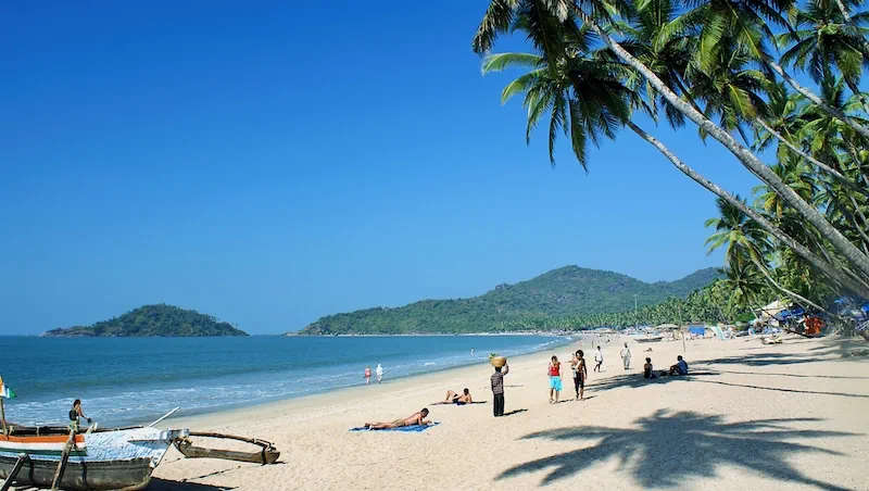 Palolem Bay, South Goa — the starting point for all Goa tours